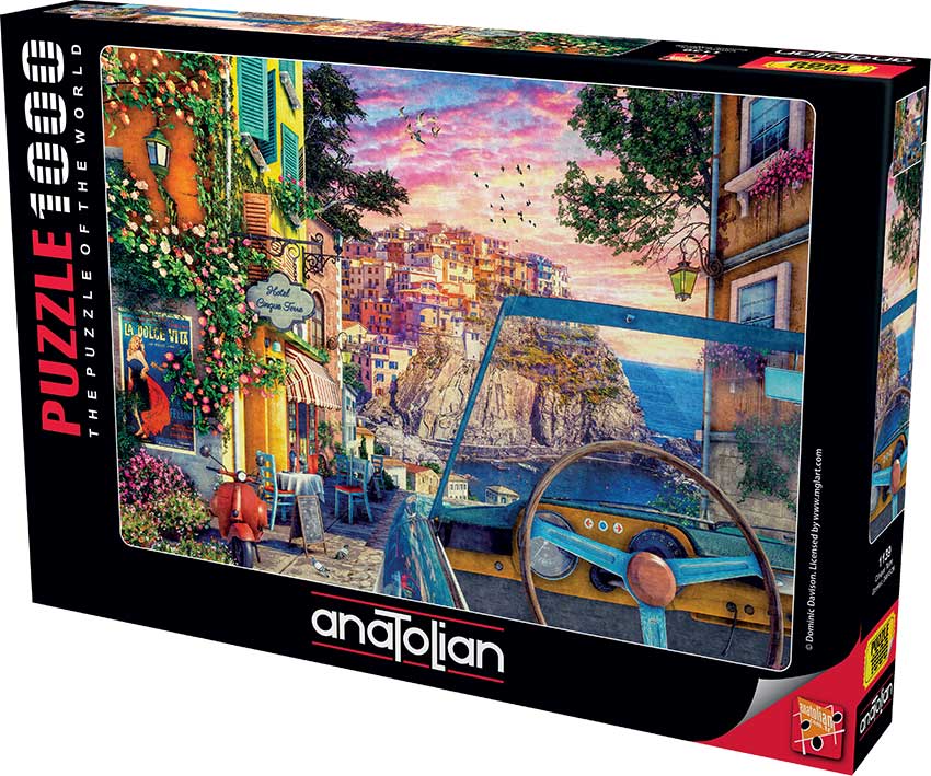 Comprar Puzzle Anatolian Cinque Terre De Piezas Anatolian