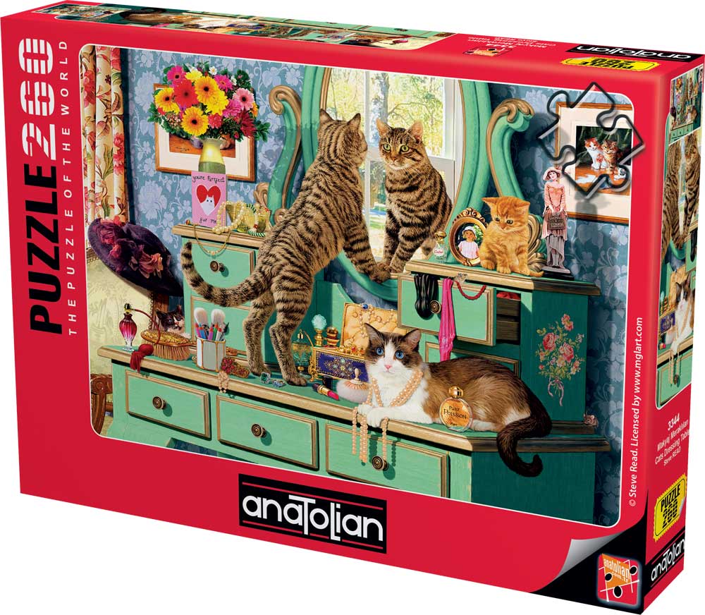 Comprar Puzzle Anatolian Tocador Para Gatos De 260 Piezas Anatolian 3344