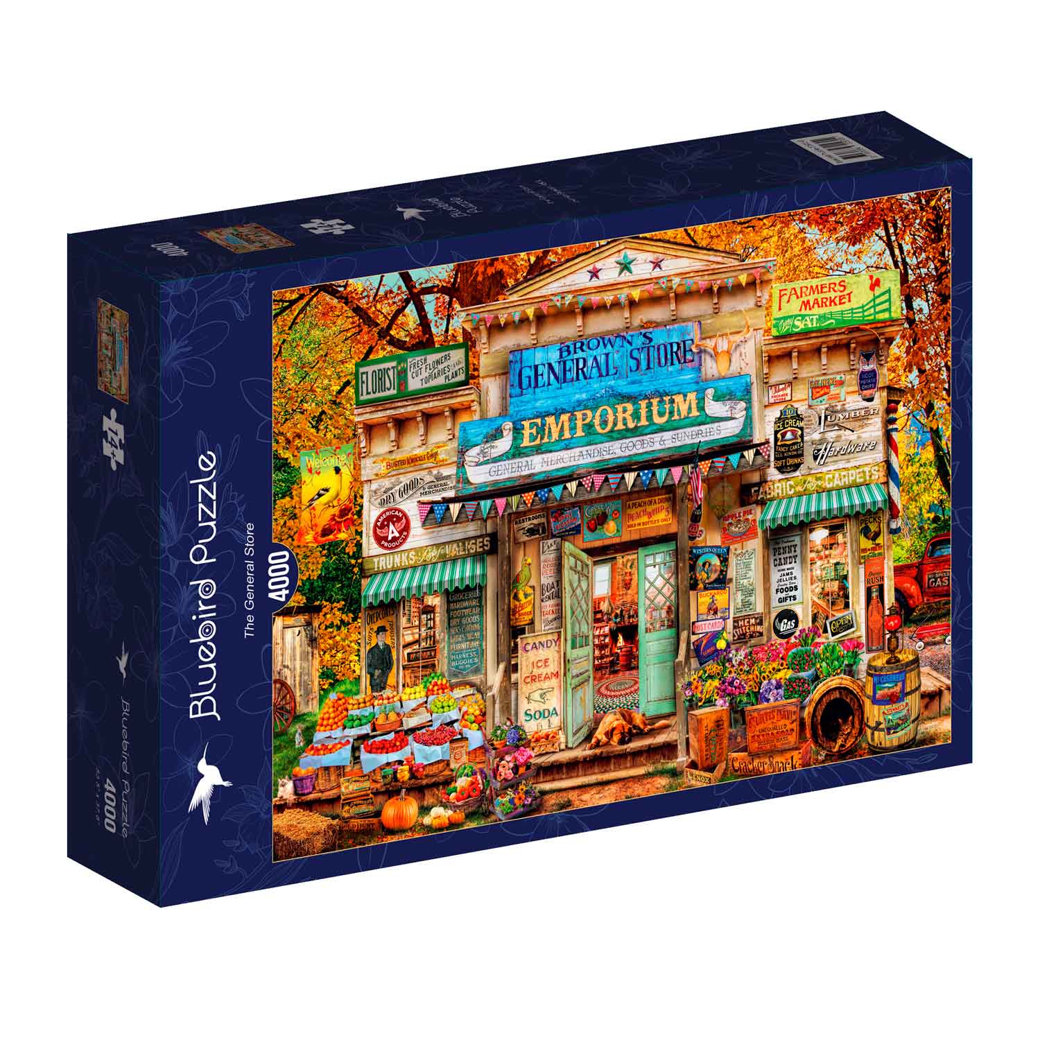 Comprar Puzzle Bluebird La Tienda De Brown De Piezas Bluebird