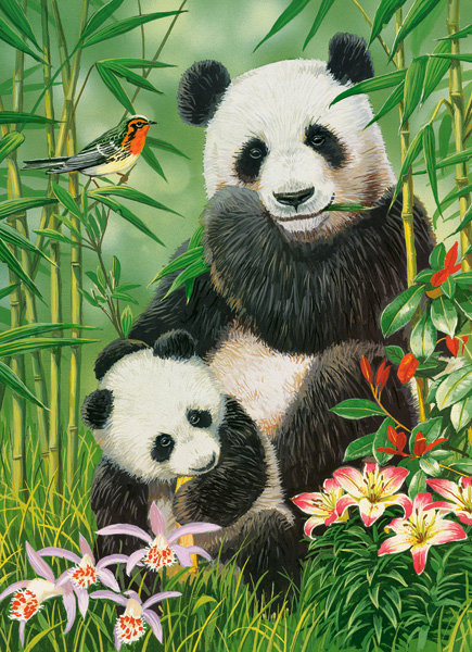 Comprar Puzzle Castorland Brunch De Pandas De Piezas Castorland B