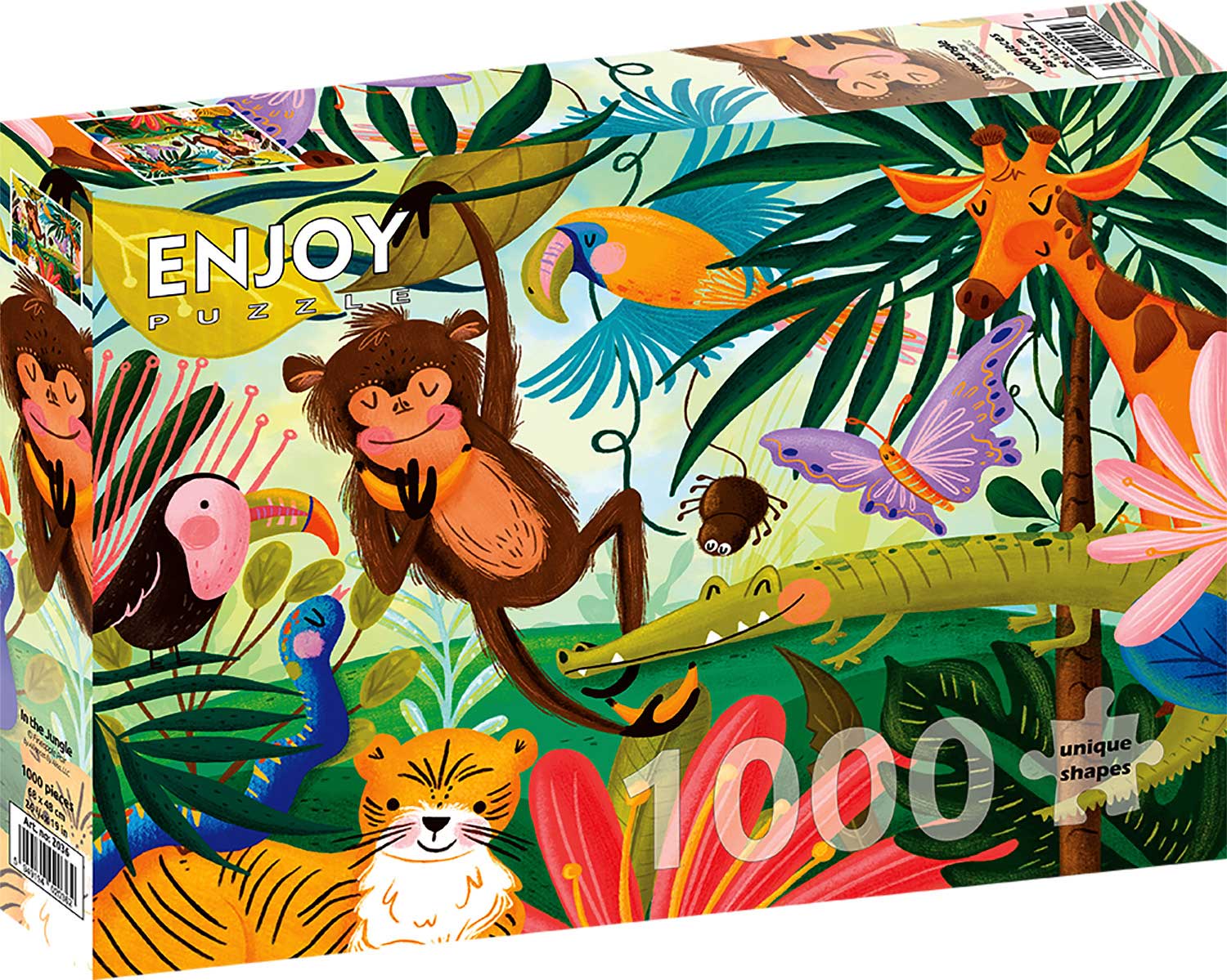 Comprar Puzzle Enjoy En La Jungla De Piezas Enjoy