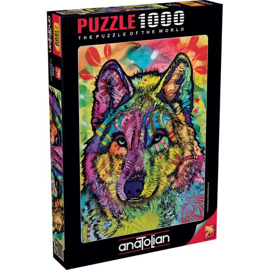 Comprar Puzzle Anatolian La Mirada Del Lobo De Piezas Anatolian