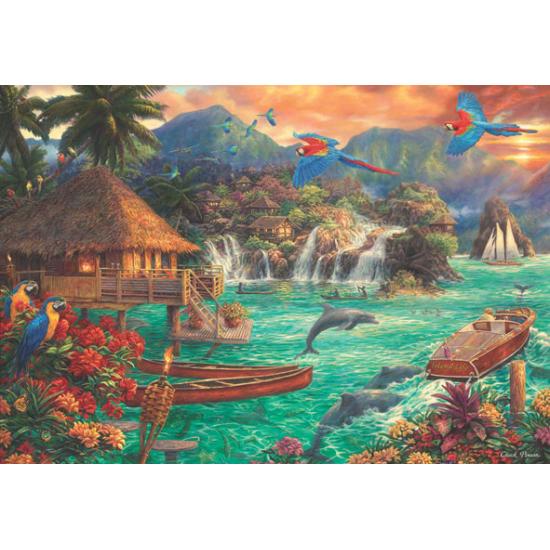 Comprar Puzzle Anatolian Vida En La Isla De 2000 Piezas Anatolian 3939