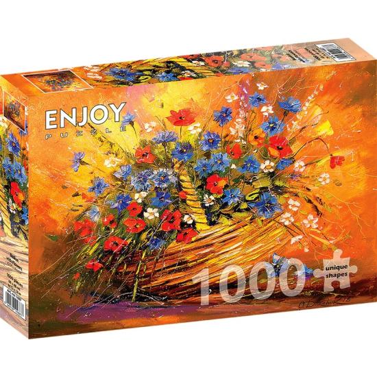 Comprar Puzzle Enjoy Canasta Con Flores De 1000 Piezas Enjoy 1687