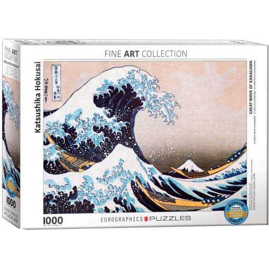 Comprar Puzzle Eurographics La Gran Ola De Kanagawa 1000 Piezas