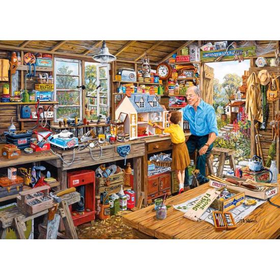 Comprar Puzzle Gibsons El Taller Del Abuelo De 1000 Piezas Ref G6061