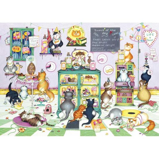 Comprar Puzzle Gibsons La Vida Es Dulce De 1000 Piezas Gibsons G6217