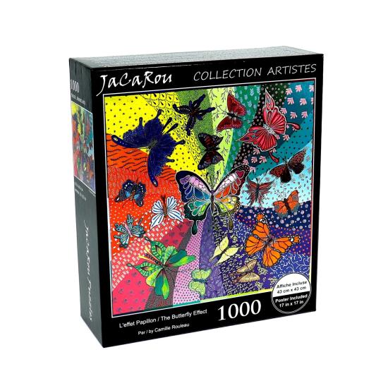 Comprar Puzzle Jacarou El Efecto Mariposa De Piezas Jacarou Jpa