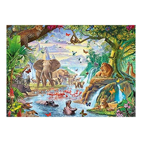 Comprar Puzzle Jumbo Lago En La Jungla De 500 Piezas XXL Jumbo 18800