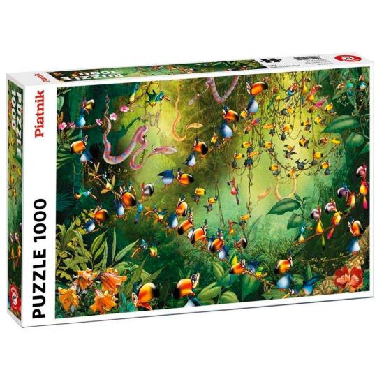 Comprar Puzzle Piatnik P Jaros En La Selva De Piezas Piatnik