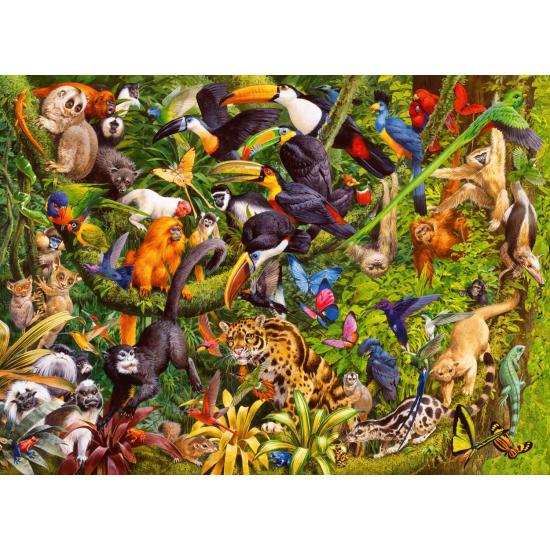 Comprar Puzzle Ravensburger Selva Animada XXL De 200 Piezas