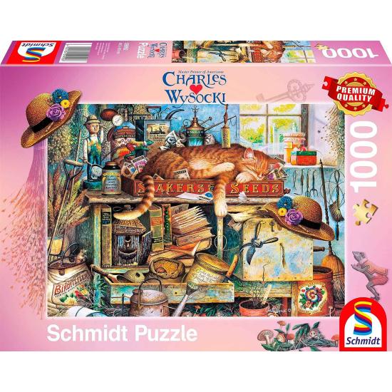 Comprar Puzzle Schmidt Remington El Jardinero De Piezas Schmidt