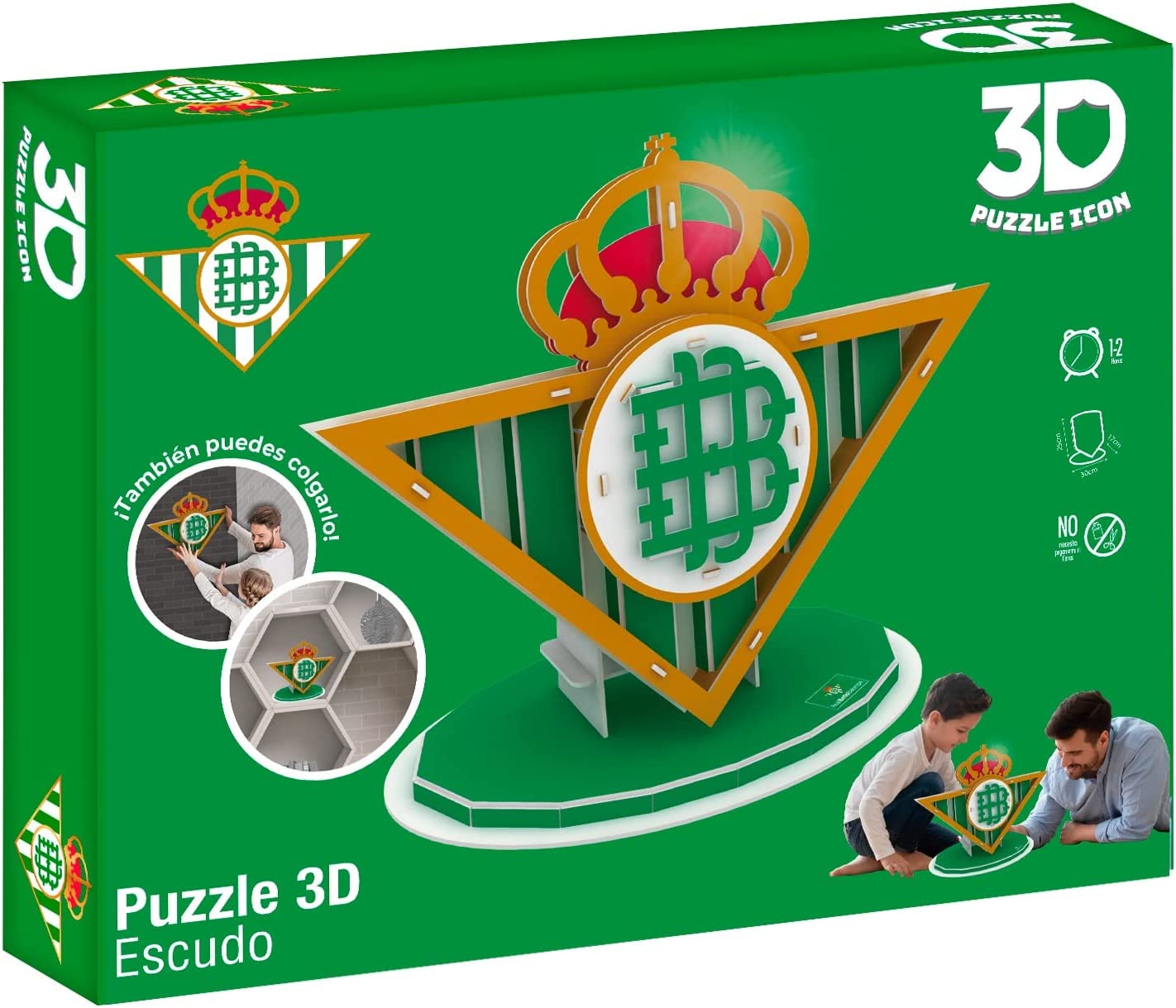 Puzzle 3D Escudo Real Madrid CF