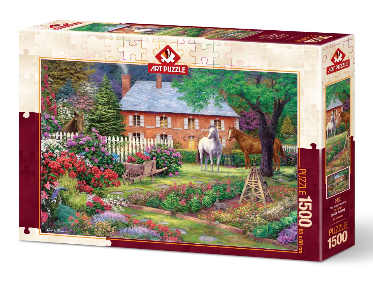 Comprar Puzzle Art Puzzle El Jard n de los Caballos de 1500 Piezas