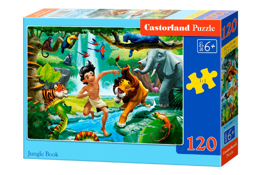 Comprar Puzzle Castorland El Libro De La Selva 120 Piezas - Castorland ...