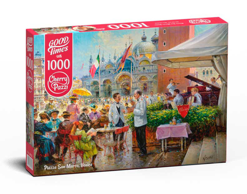 Comprar Puzzle CherryPazzi Plaza San Marco Venecia de 1000 piezas 30653