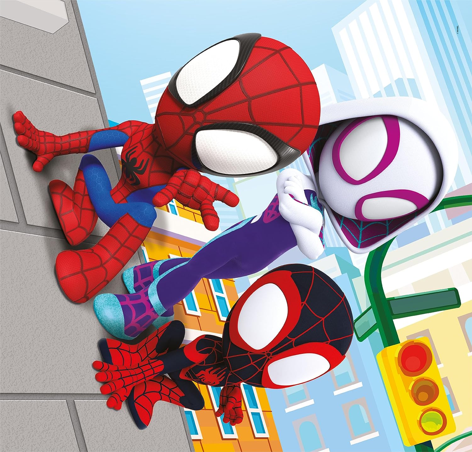 Frank Marvel Spider-Man 3 Puzzles in 1(3X48 Pcs) – Blue Balloon Toys
