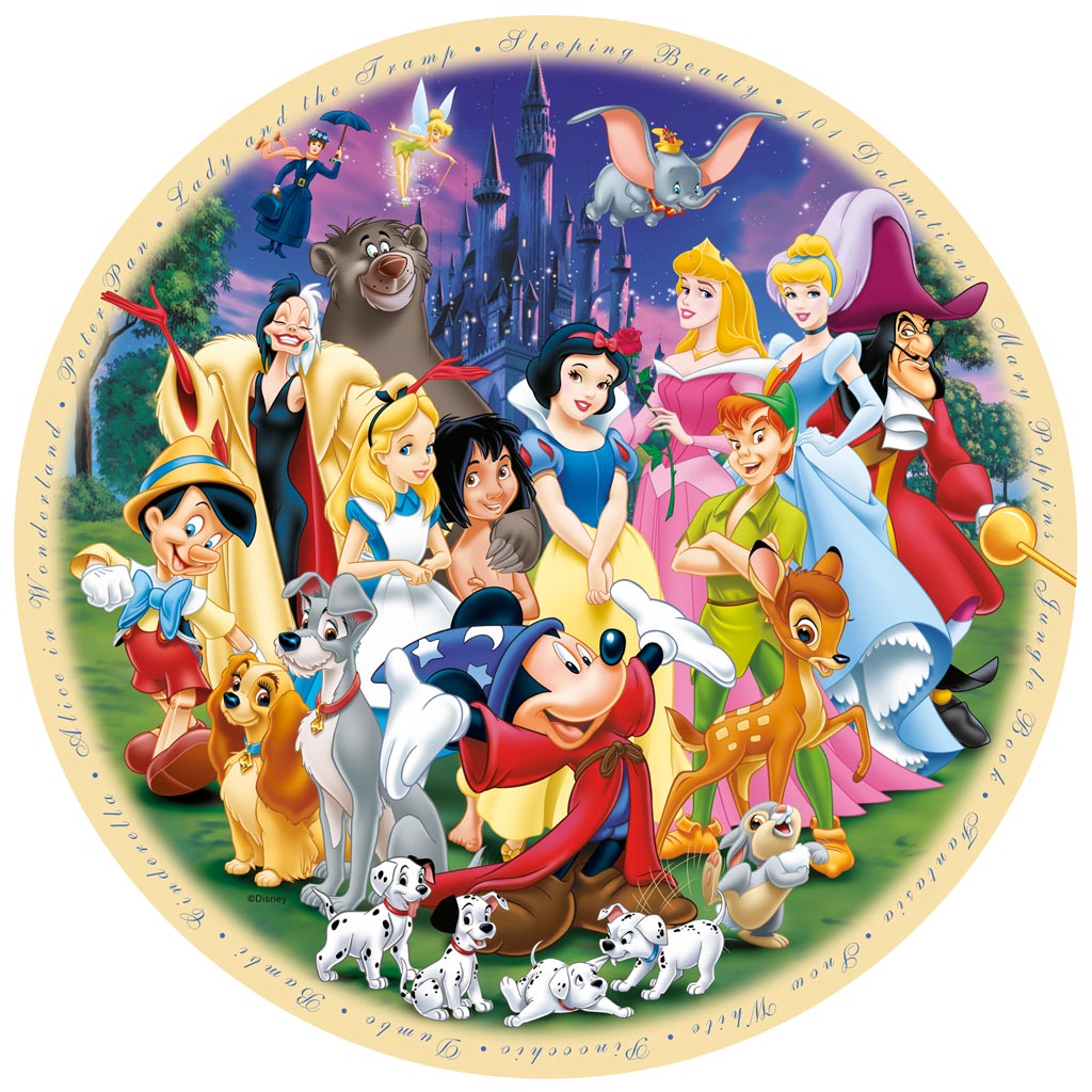PUZZLE 1000 PIEZAS El Maravilloso Mundo De Disney II