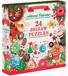 Calendario de Adviento Eurographics Delicias Navideñas 24 x 50P