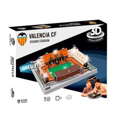 Puzzle 3D Estadio Mestalla Valencia CF con Luz