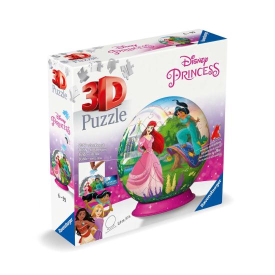 Comprar Puzzle 3D Ravensburger Bola Princesas Disney de 72 Pzs -  Ravensburger-115792