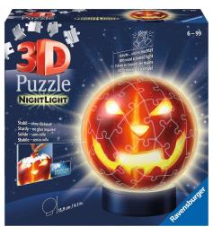 Puzzle 3D Ravensburger Noche de Calabaza de 72 Pzs