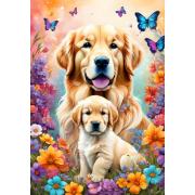 Puzzle Alipson Amor Maternal Perros de 1000 Piezas