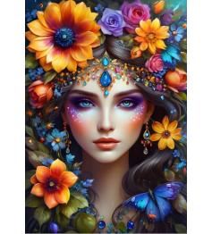 Puzzle Alipson La Mujer Flor de 1000 Piezas Puzzle Alipson La Mujer Flor de 1000 Piezas