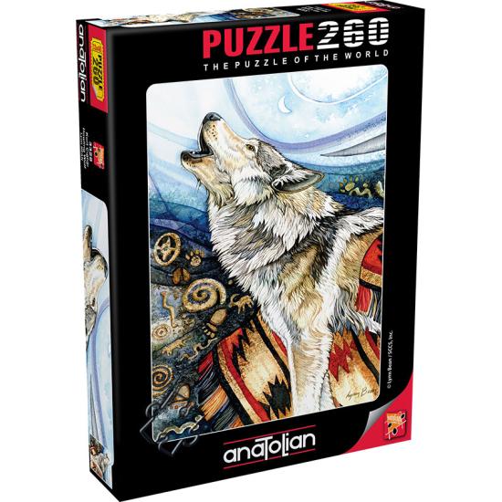 Comprar Puzzle Anatolian Lobo Aullando de 260 Piezas - Anatolian-3328