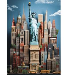 Puzzle Anatolian Nueva York de 1500 Piezas