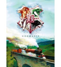Puzzle Aquarius Harry Potter Tren a Hogwarts de 1000 Pzs