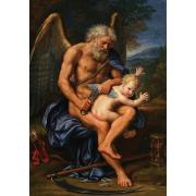 Puzzle Art Puzzle Cronos y Cupido de 500 Piezas