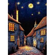 Puzzle Art Puzzle Noche de Posada Medieval de 500 Piezas