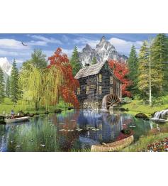 Puzzle Art Puzzle Pescando en el Molino de 1500 Piezas