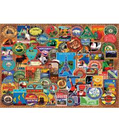 Puzzle Art Puzzle Viajero Mundial de 1500 Piezas