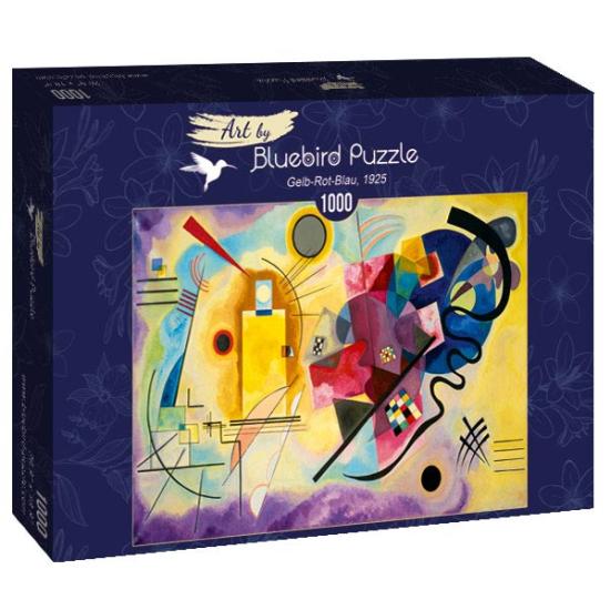 Puzzle Bluebird  Amarillo Rojo y Azul de 1000 Piezas Puzzle Bluebird  Amarillo Rojo y Azul de 1000 Piezas
