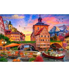 Puzzle Bluebird Antiguo Ayuntamiento de Bramberg, Alemania 1000