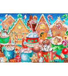 Puzzle Bluebird Bastones de Caramelo Y Cacao 500 Piezas Puzzle Bluebird Bastones de Caramelo Y Cacao 500 Piezas