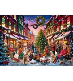 Puzzle Bluebird Calle De Navidad de 1000 Piezas Puzzle Bluebird Calle De Navidad de 1000 Piezas