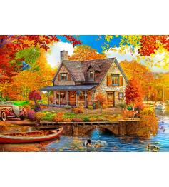 Puzzle Bluebird Casa del Lago de 1000 Piezas