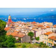 Puzzle Bluebird Casco Antiguo de St Tropez de 500 Piezas