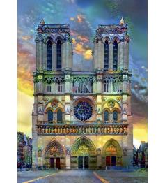 Puzzle Bluebird Catedral de Notre Dame de 500 Piezas