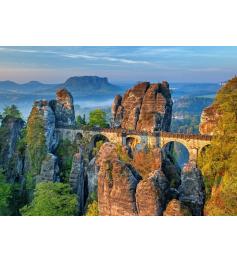 Puzzle Bluebird El Puente de Bastei de 500 Piezas