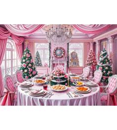 Puzzle Bluebird Fiesta De Navidad En Rosa de 1000 Piezas Puzzle Bluebird Fiesta De Navidad En Rosa de 1000 Piezas
