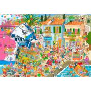 Puzzle Bluebird Hilaridad del Puerto de 1000 Piezas