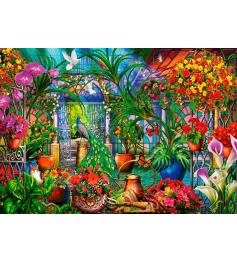 Puzzle Bluebird Invernadero Tropical de 2000 Piezas