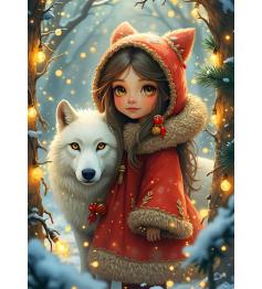 Puzzle Bluebird Mi Amigo El Lobo XXL de 300 Piezas Puzzle Bluebird Mi Amigo El Lobo XXL de 300 Piezas