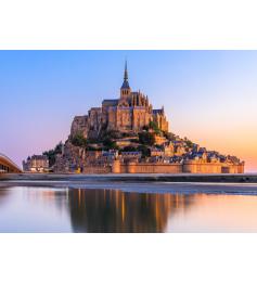 Puzzle Bluebird Mont Saint Michel, Francia de 500 Piezas