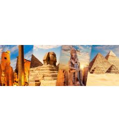 Puzzle Bluebird Panorámico Egipto, Luxor y Giza de 1000 Pzs Puzzle Bluebird Panorámico Egipto, Luxor y Giza de 1000 Pzs