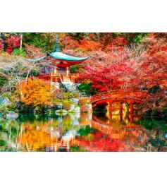 Puzzle Bluebird Templo Daigo-ji en Otoño, Kioto de 500 Piezas